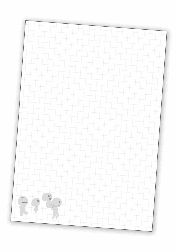 Princess Mononoke Rollbahn L Notebook with Pocket