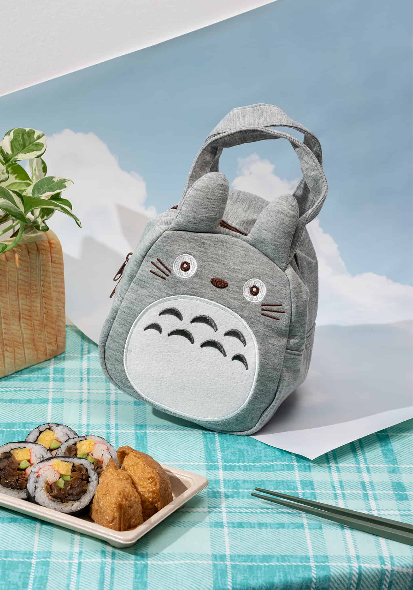 My Neighbor Totoro White Totoro Die Cut Lunch Bag