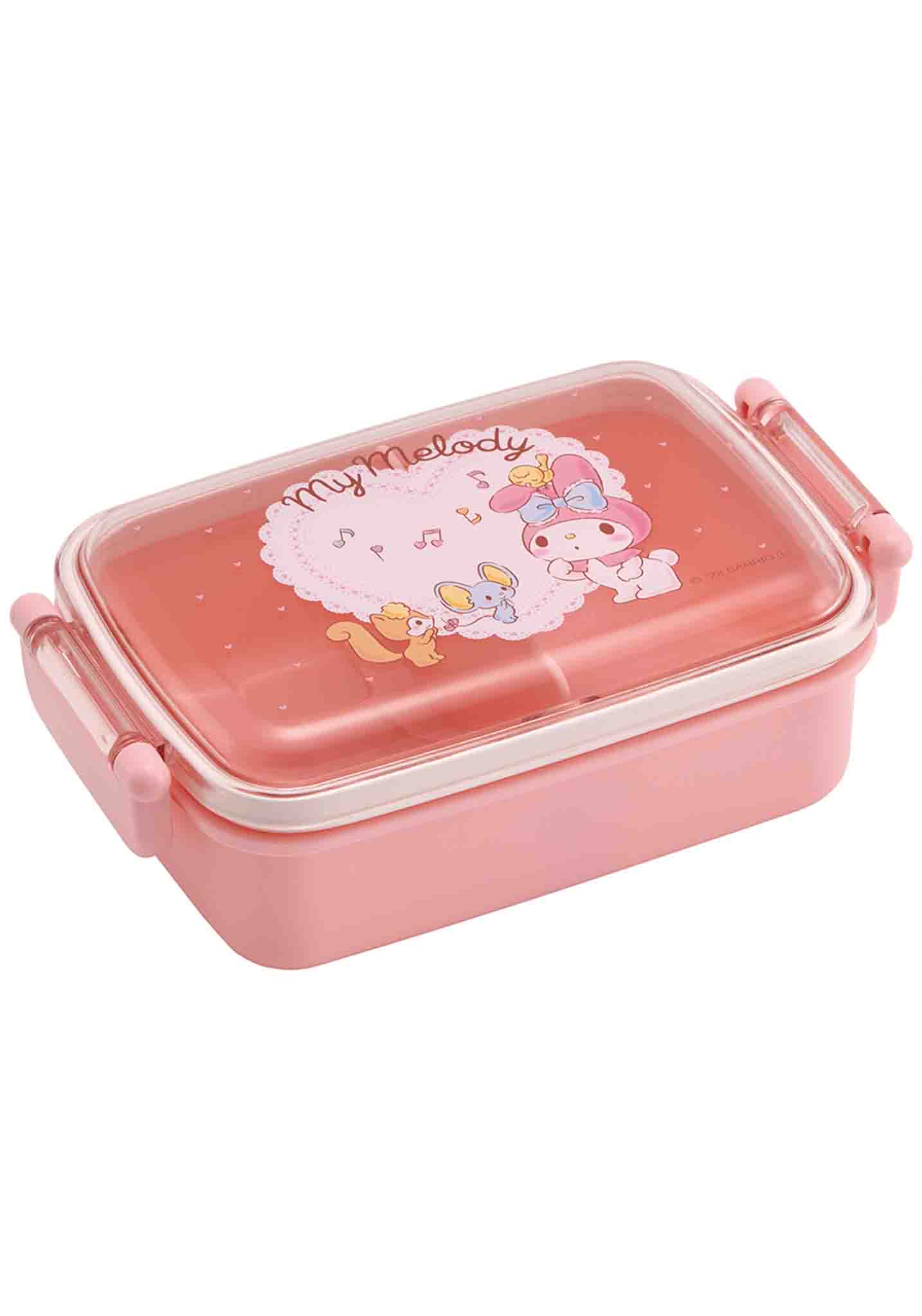 Skater x Hello Kitty Kids Lunch Box 1 Tier Dishwasher Safe 450ml