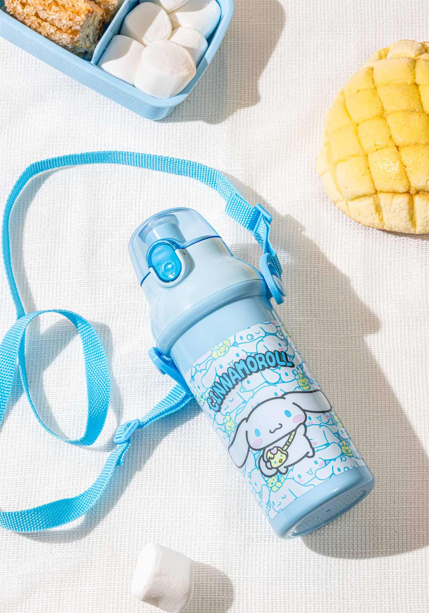 Sanrio One-Touch Water Bottle 480ml Pompompurin